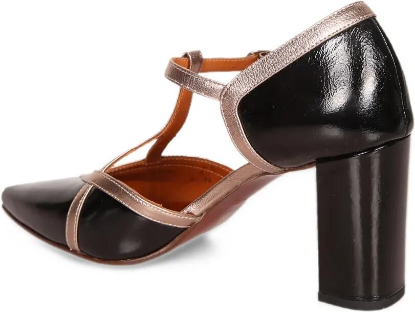 Chie Mihara Awear T-bar pointed-toe pumps Zwart - Foto 4