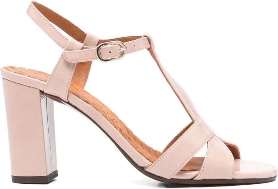 Chie Mihara Bafrica sandalen met blokhak en T-bandje Roze