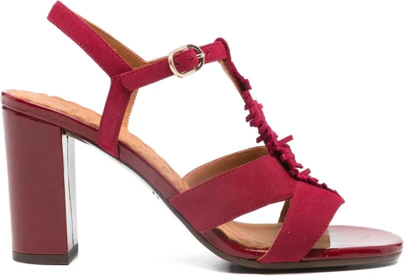 Chie Mihara Balia suède sandalen Rood