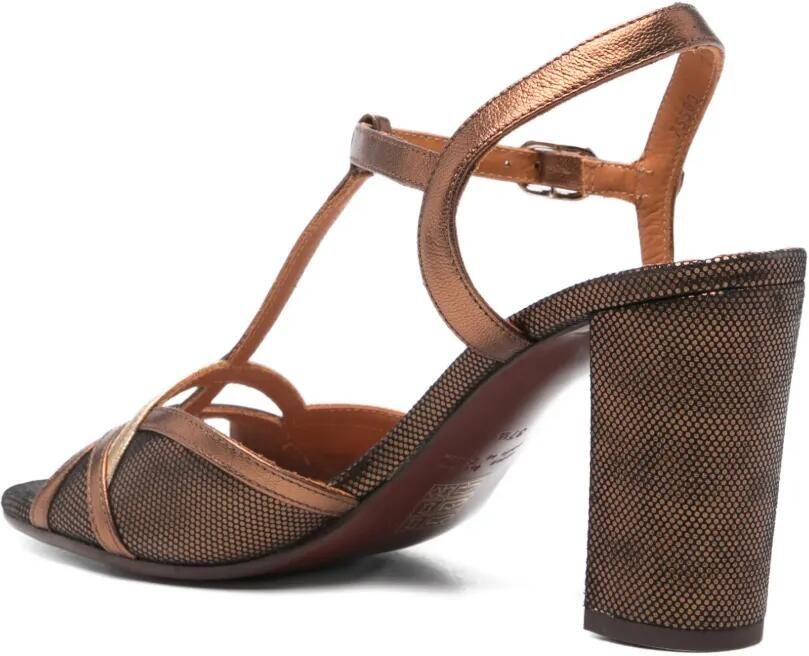 Chie Mihara Bejo leren sandalen met T-bandje Bruin - Foto 3