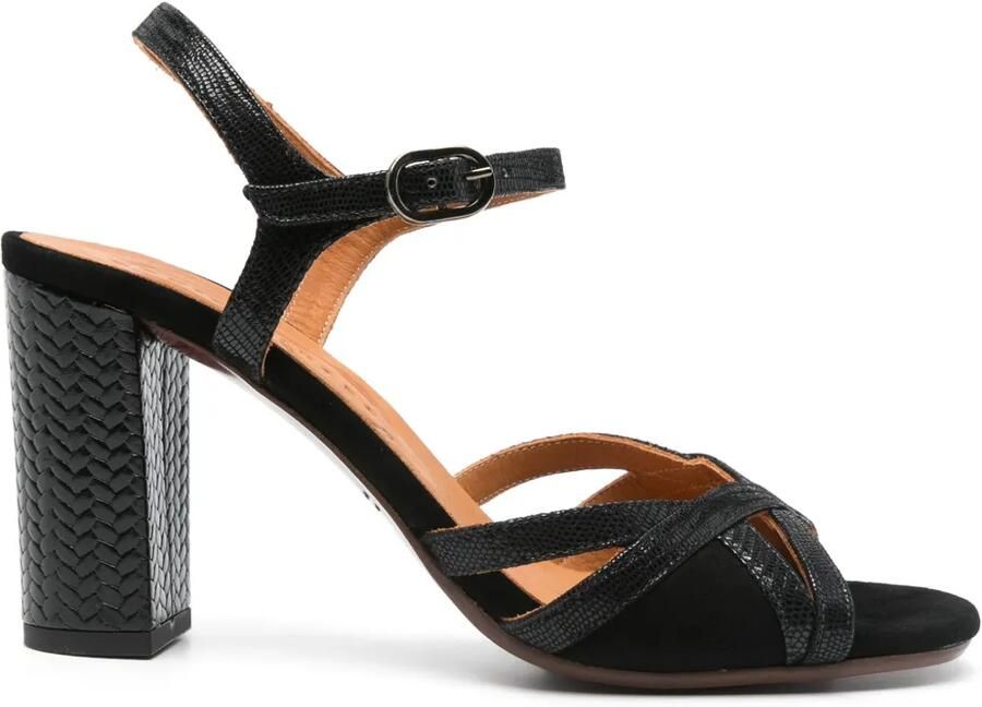 Chie Mihara Bemon sandalen met gekruiste bandjes Zwart