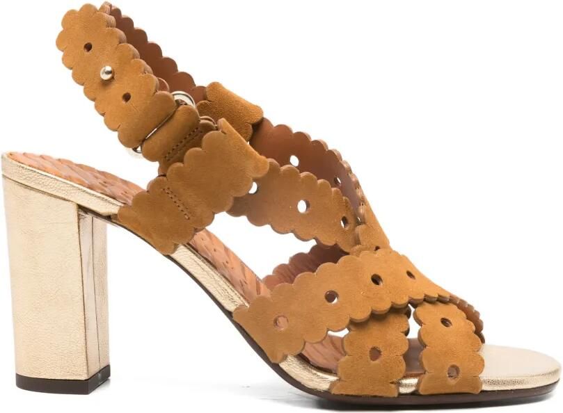 Chie Mihara Biby gewelfde sandalen Bruin