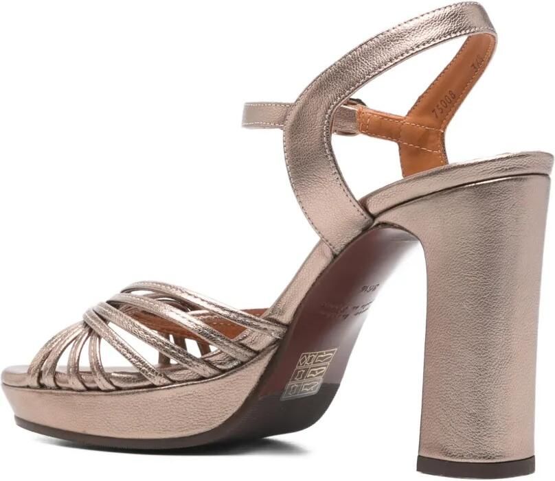 Chie Mihara Caneti sandalen met metallic hak Goud - Foto 3