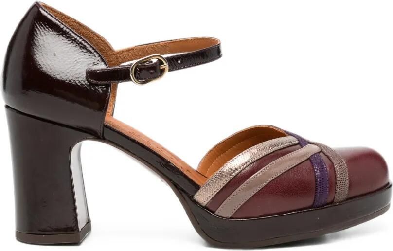 Chie Mihara Dedana pumps met plateauzool en hak Rood - Foto 3