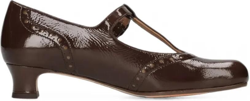 Chie Mihara Izaida pumps met geperforeerd detail Bruin