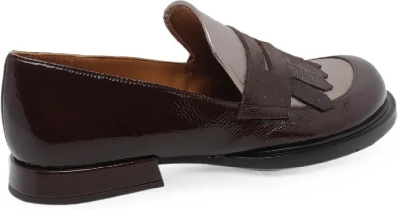 Chie Mihara Jeluse loafers met ronde neus en franje Bruin - Foto 4
