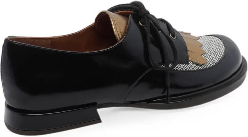 Chie Mihara Jeripa loafers met franje Zwart - Foto 4