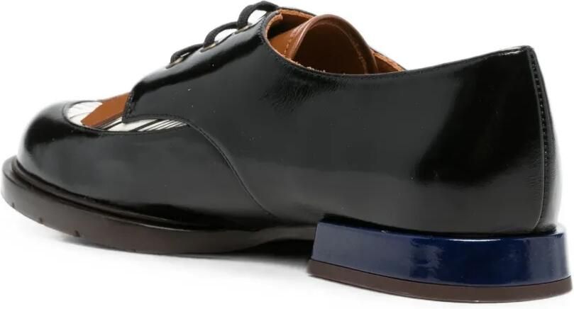 Chie Mihara Jeripa loafers met veters en franje Zwart - Foto 2