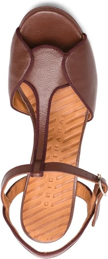 Chie Mihara Keduni sandalen met plateauzool Bruin - Foto 4