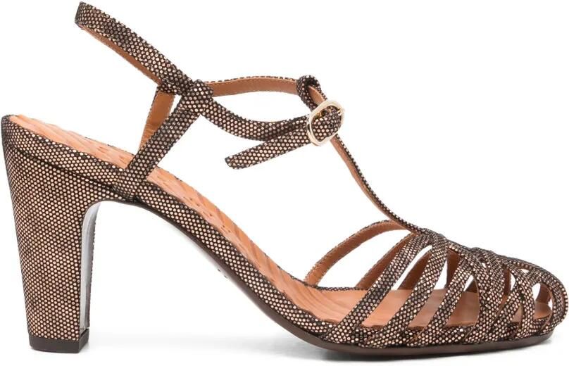 Chie Mihara Ku-Quenu sandalen met hak en T-bandje Roze