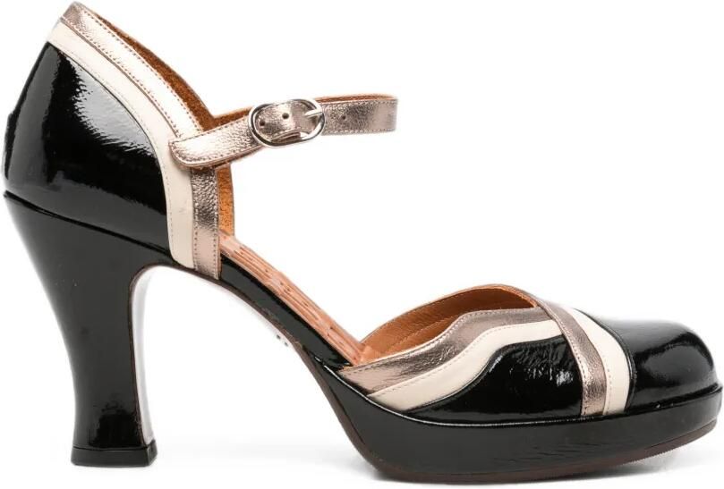 Chie Mihara Kyate leren pumps Zwart