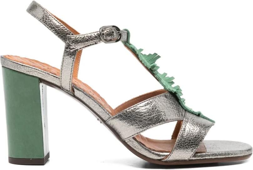 Chie Mihara Leaf Balia sandalen Zilver