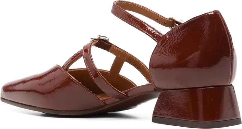 Chie Mihara Loafers met gespsluiting en puntige neus Bruin - Foto 2