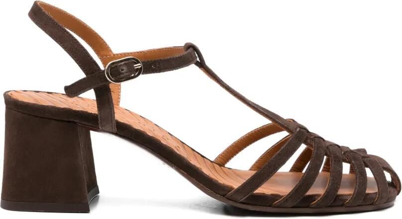 Chie Mihara MusteL gekooide sandalen Bruin