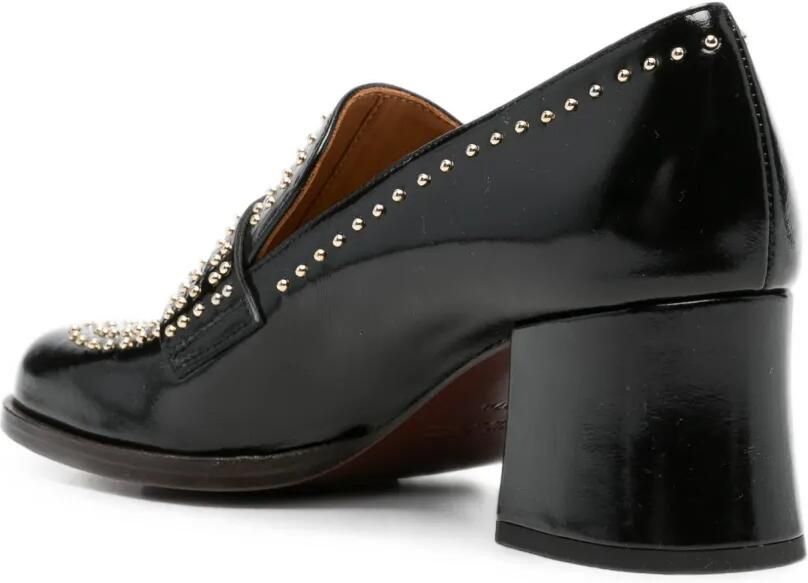 Chie Mihara Pumps verfraaid met studs en blokhak Zwart - Foto 2