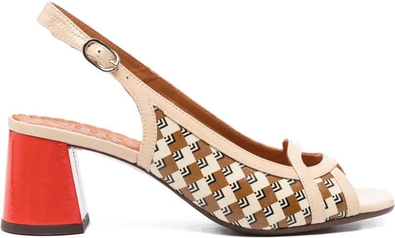 Chie Mihara Runcal leren sandalen met bandje Beige