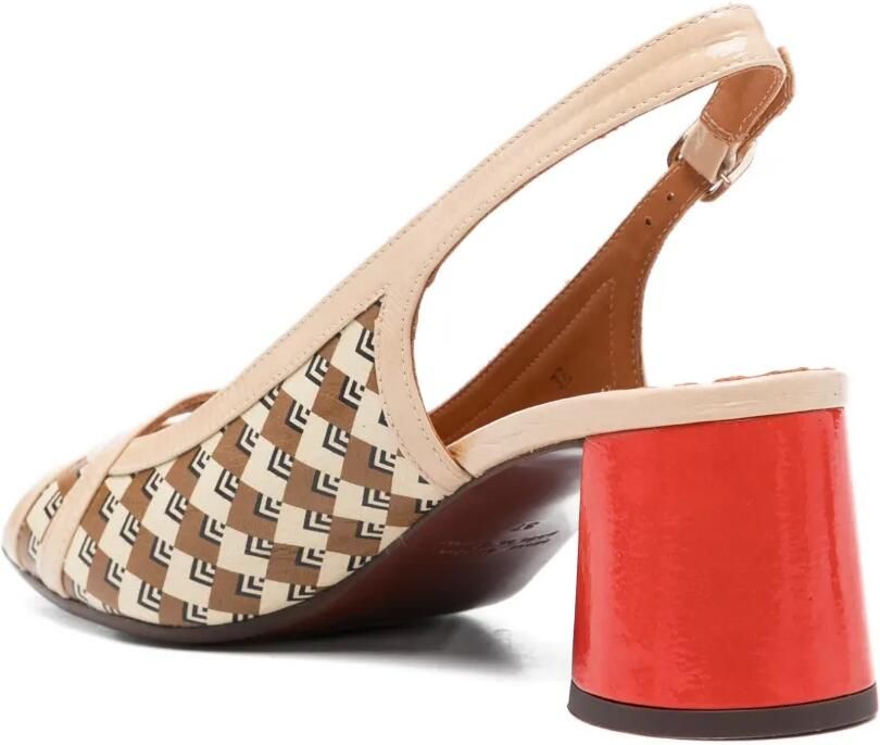 Chie Mihara Runcal leren sandalen met bandje Beige - Foto 2