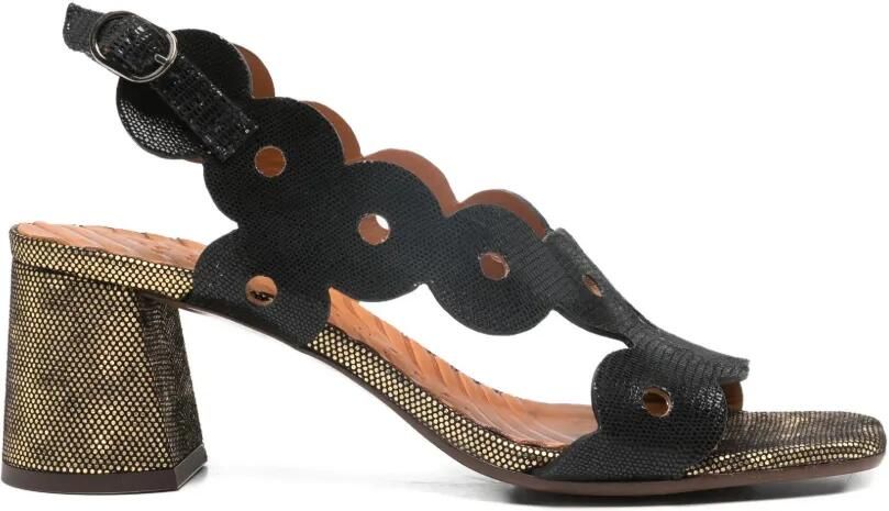 Chie Mihara Ryed gewelfde sandalen Zwart