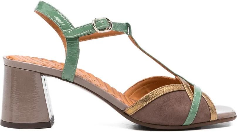 Chie Mihara Ryejo sandalen met T-bandje Bruin