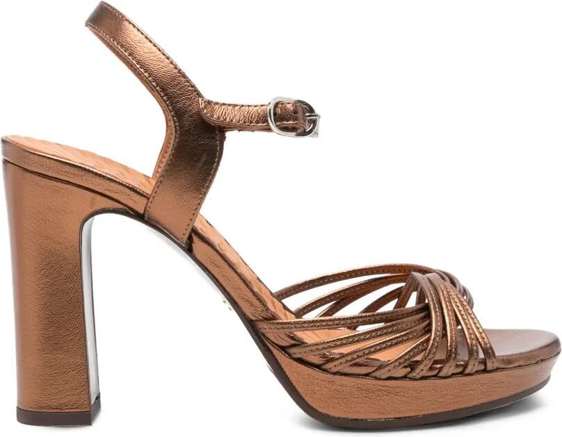 Chie Mihara Sandalen met bandjes Bruin