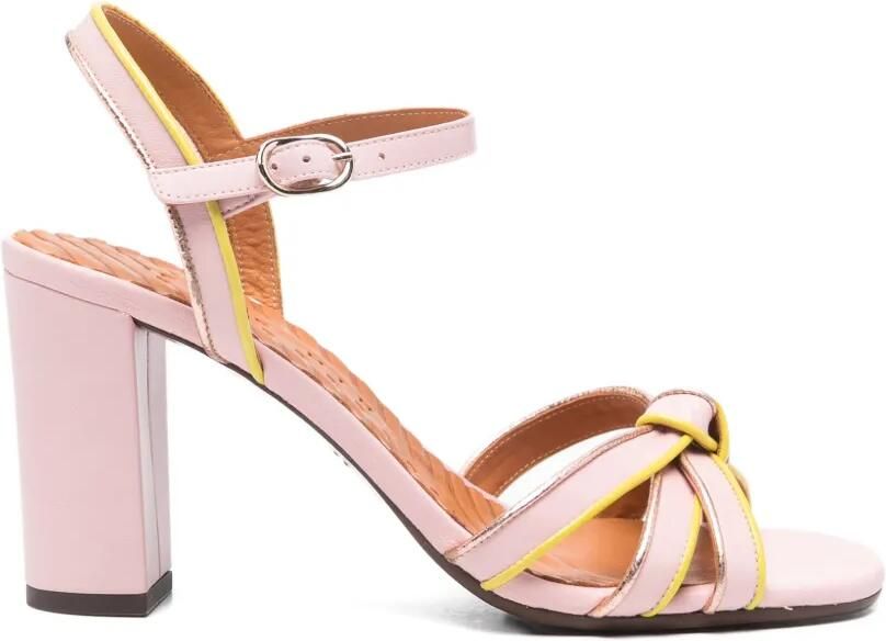 Chie Mihara Sandalen met geknoopt bandje Roze