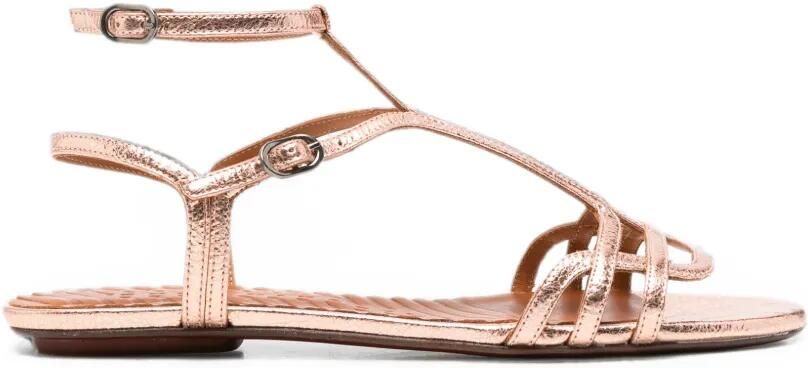 Chie Mihara Sandalen met gesp Goud