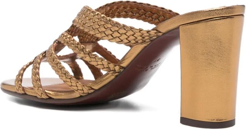 Chie Mihara Sandalen met geweven bandje Goud - Foto 3