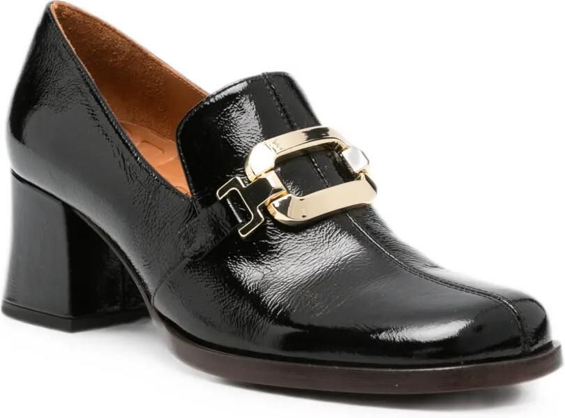 Chie Mihara Teil loafers met gespdetail Zwart - Foto 2