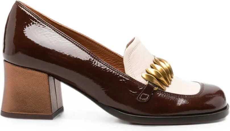 Chie Mihara Tibro lakleren pumps Bruin
