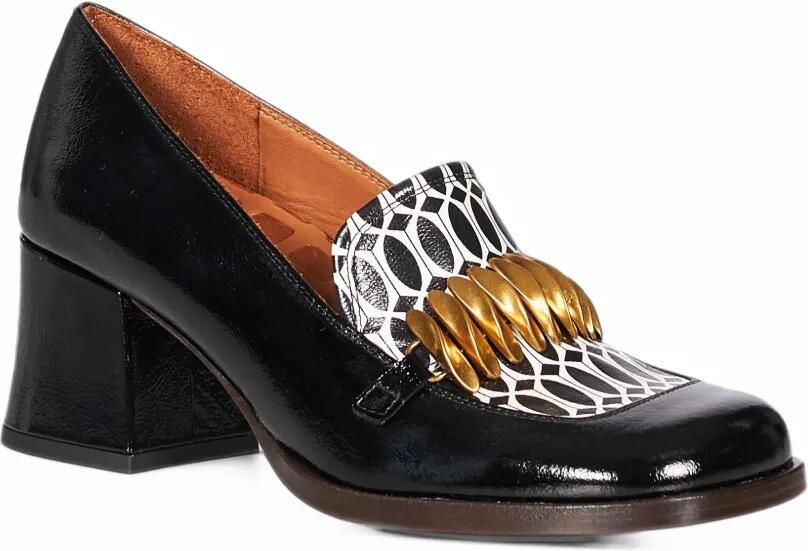 Chie Mihara Tibro leren pumps met patroon Zwart - Foto 2