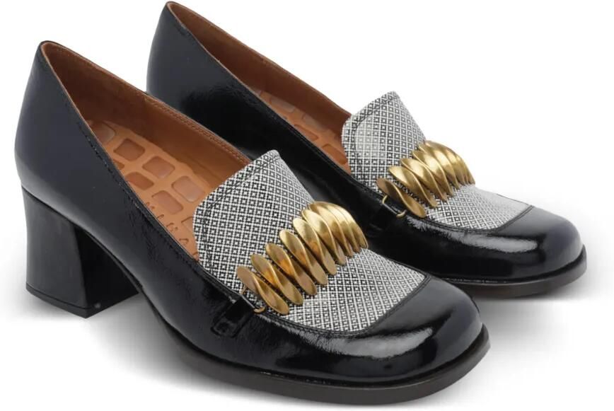 Chie Mihara Tibro verfraaide loafers Zwart - Foto 3