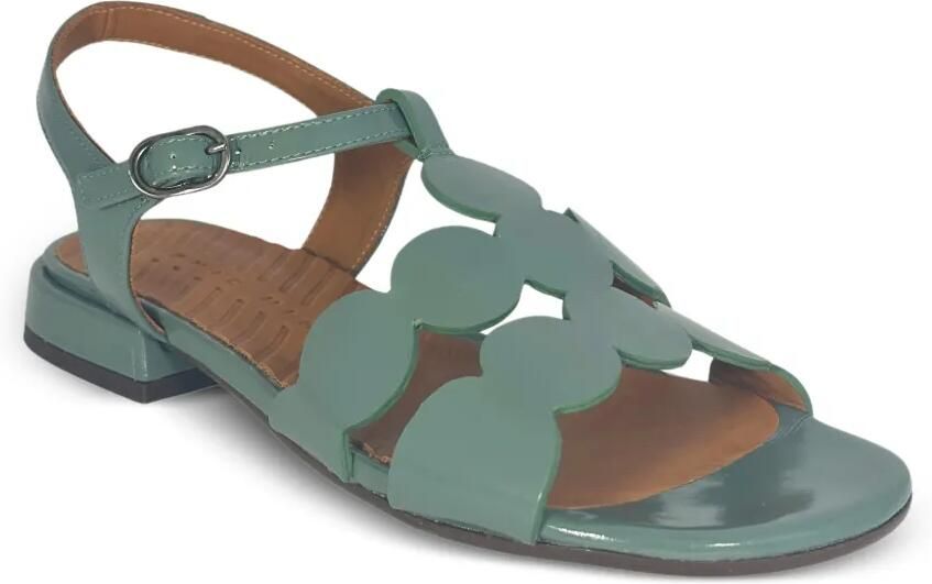 Chie Mihara Toika leren sandalen Groen