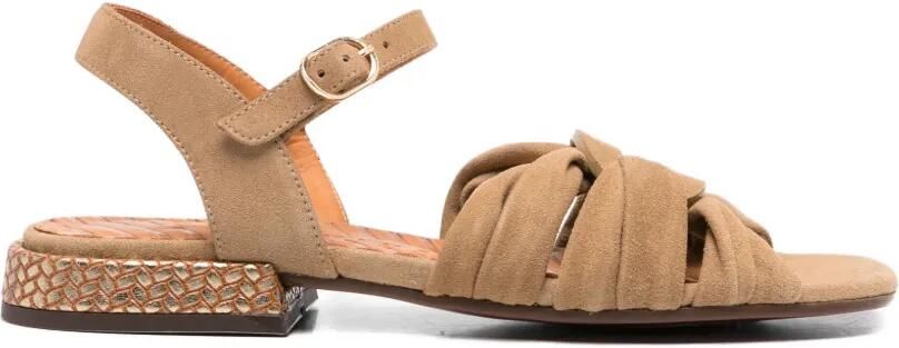 Chie Mihara Tusack geknoopte sandalen Beige