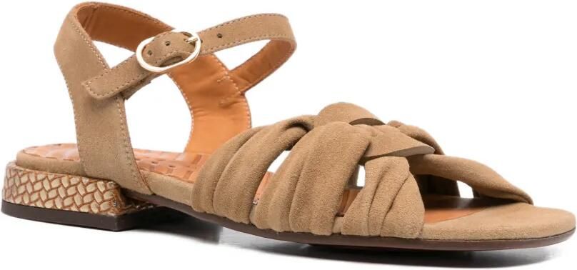 Chie Mihara Tusack geknoopte sandalen Beige - Foto 3