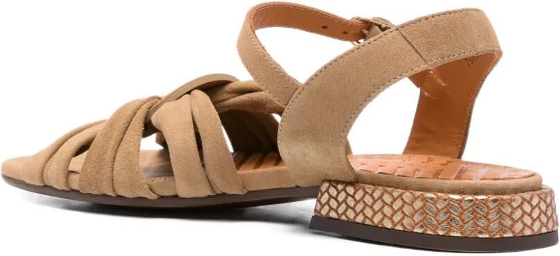 Chie Mihara Tusack geknoopte sandalen Beige - Foto 4