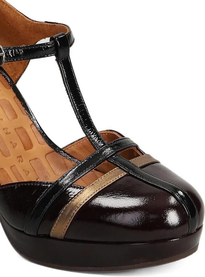 Chie Mihara Uyaro T-bar patent leather pumps Zwart - Foto 3