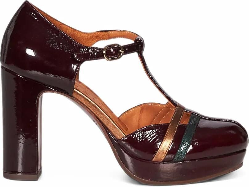 Chie Mihara Uyaro pumps met T-bandje Rood