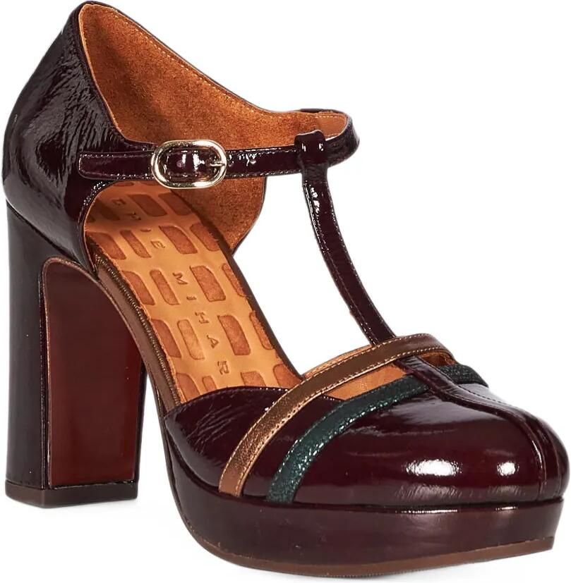 Chie Mihara Uyaro pumps met T-bandje Rood - Foto 2