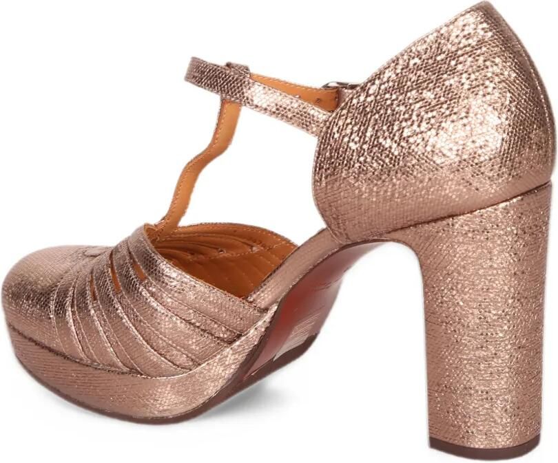 Chie Mihara Uyelo T-bar metallic pumps Roze - Foto 4