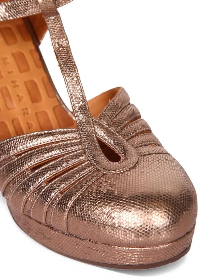 Chie Mihara Uyelo T-bar metallic pumps Roze - Foto 3