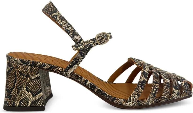 Chie Mihara Voku gekooide sandalen Grijs