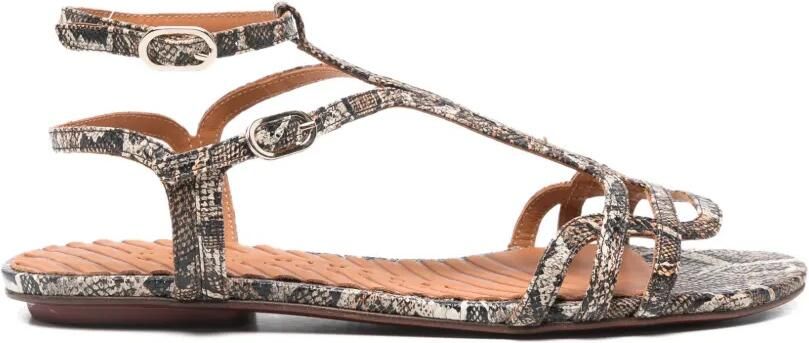 Chie Mihara Yael sandalen met bandjes Zwart