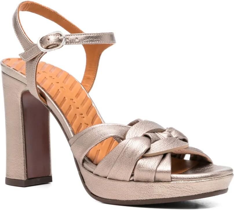 Chie Mihara Ysta sandalen met plateauzool Goud - Foto 3