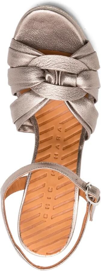 Chie Mihara Ysta sandalen met plateauzool Goud - Foto 4
