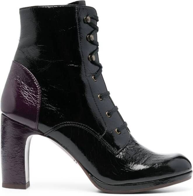 Chie Mihara Criseida 100mm leather boots Zwart