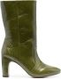Chie Mihara Eyta 85mm leather boots Groen - Thumbnail 1