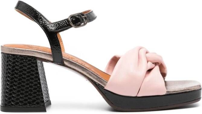 Chie Mihara Gelia 55mm leren sandalen Roze