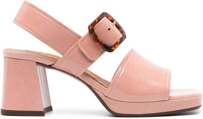 Chie Mihara Gigi 75mm leren sandalen Roze