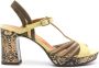 Chie Mihara Kija 70mm leren sandalen Groen - Thumbnail 1