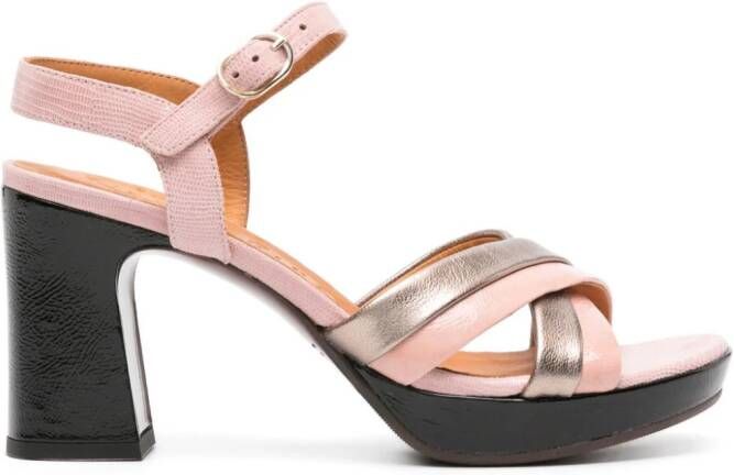 Chie Mihara Kinyol 90mm leren sandalen Roze